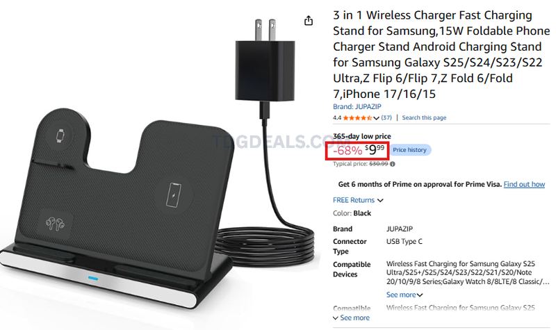 SAVE $21 ON A WIRELESS CHARGER 🔋