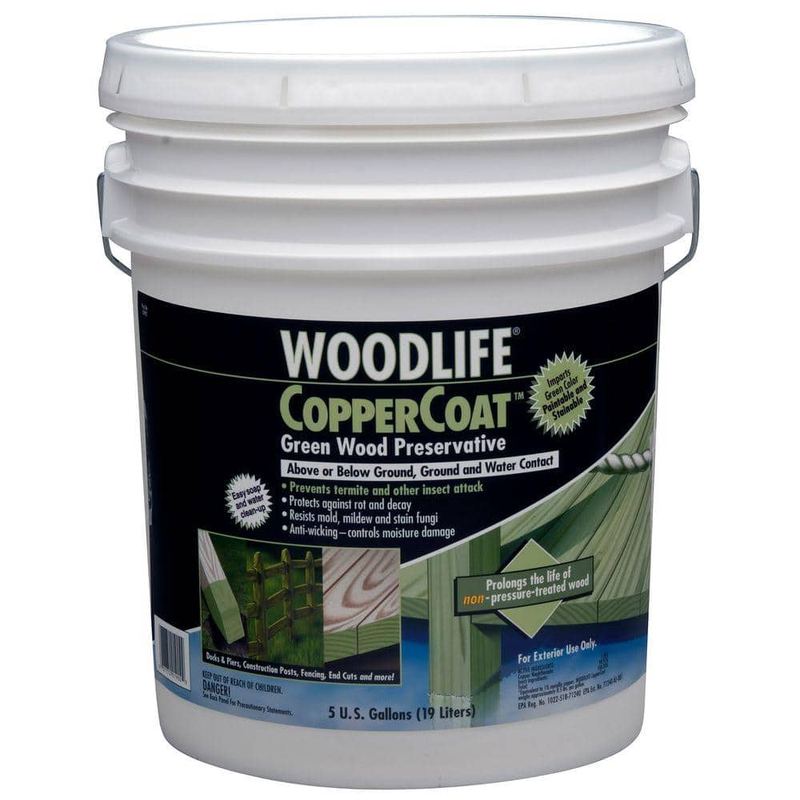 Wolman - 5 Gal. CopperCoat Green Below Ground Wood Preservative