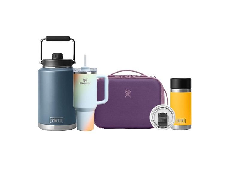 Hydro Flask, YETI, & Stanley