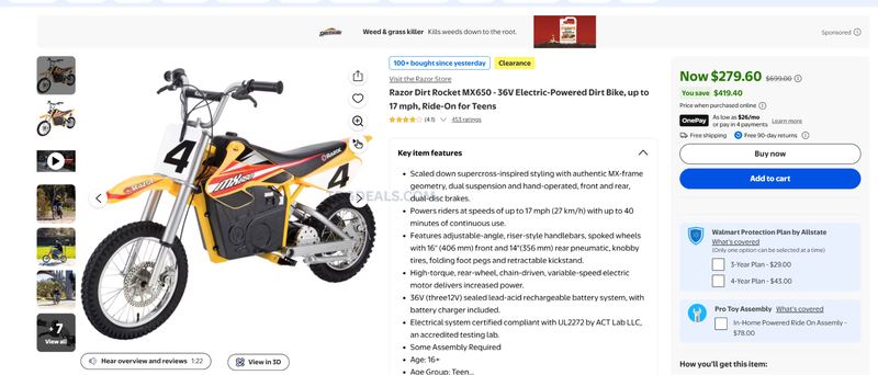 Clearance Deal