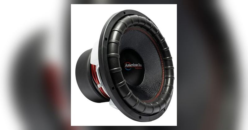 $33.43 AMERICAN BASS GODFATHER SERIES CAR SUBWOOFER (WAS $689)