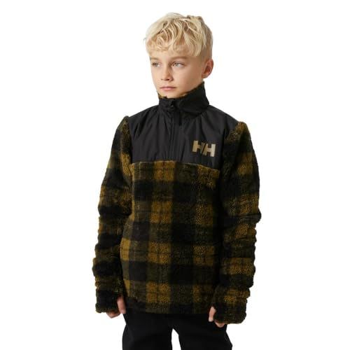 Helly-Hansen Junior Champ 1/2 Zip Midlayer, 718 Sepia Aop, 9