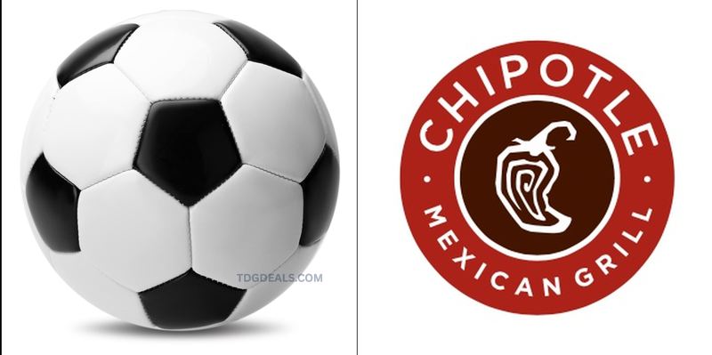 CHIPOTLE IS GIVING AWAY 100,000 FREE ENTRÉES ⚽🌯