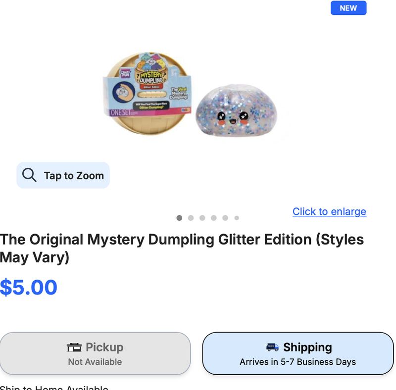 DUMPLING DROP @ FIVE BELOW