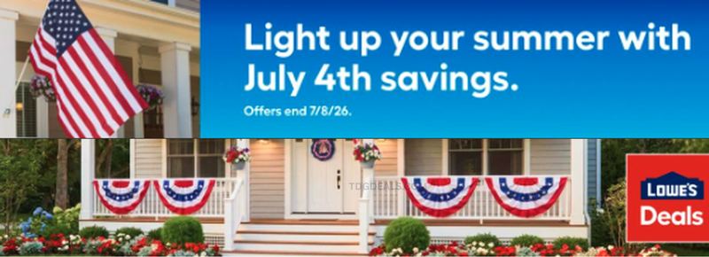 LOWE'S 4TH OF JULY SALE IS LIVE 🇺🇸