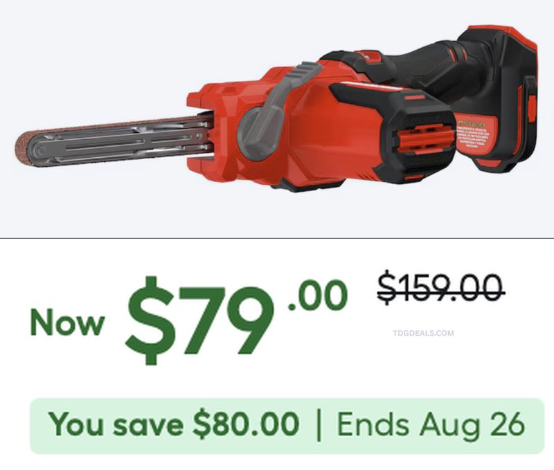 $159 CORDLESS POWER FILE SANDER NOW $79