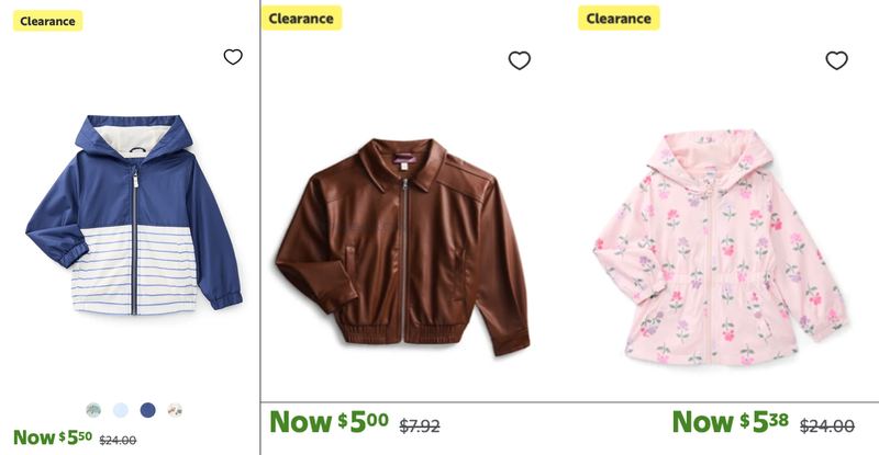WALMART KIDS' JACKET CLEARANCE IS LIVE 🤩