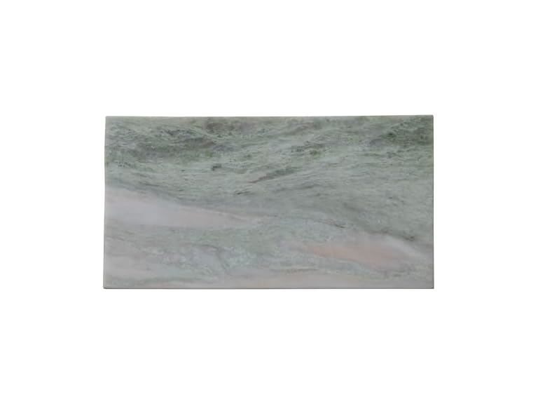 Bloomingville Rectangular Marble Cheese and Serving Board, Green Mélange