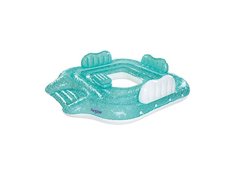 77% OFF: Funsicle 9 ft Party Mix Inflatable Island Float