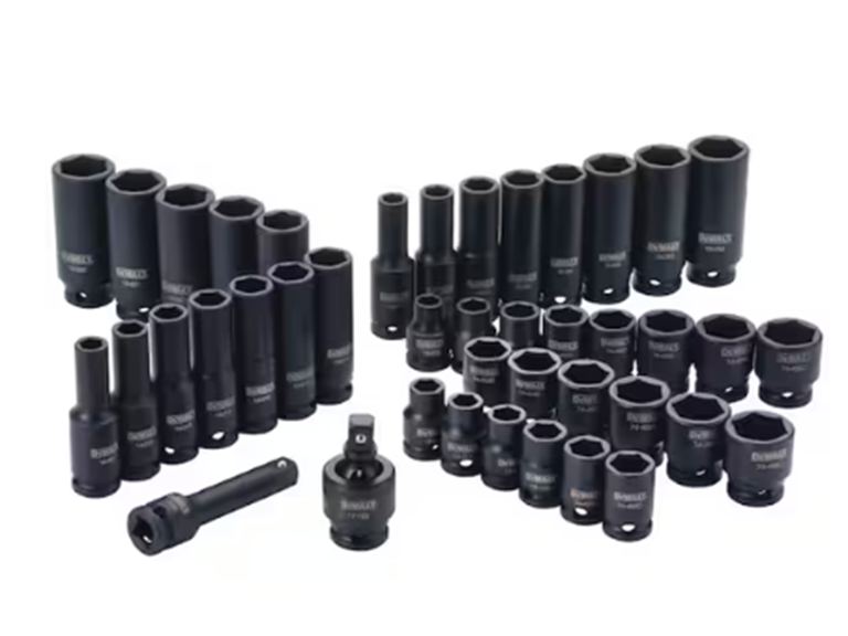 81% OFF: DEWALT DWMT45443 42pc 3/8in dr metric impact sockets