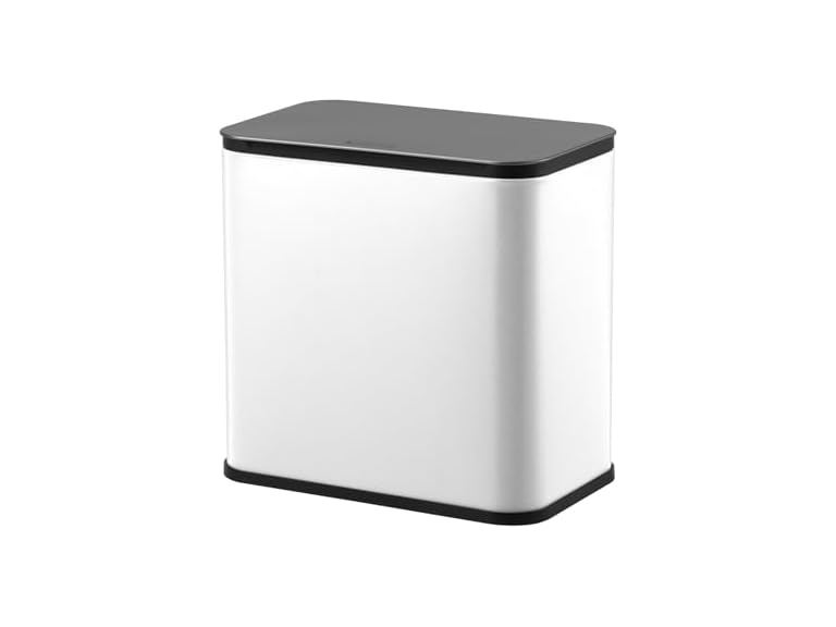 OUTLANE 1.3 Gallon Slim Hanging Stainless Steel Trash
