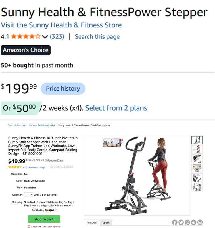 $49.99 POWER STEPPER