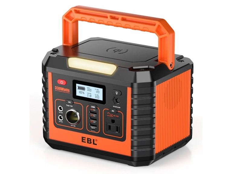 73% OFF: EBL MP330 300W Portable Power Station Orange