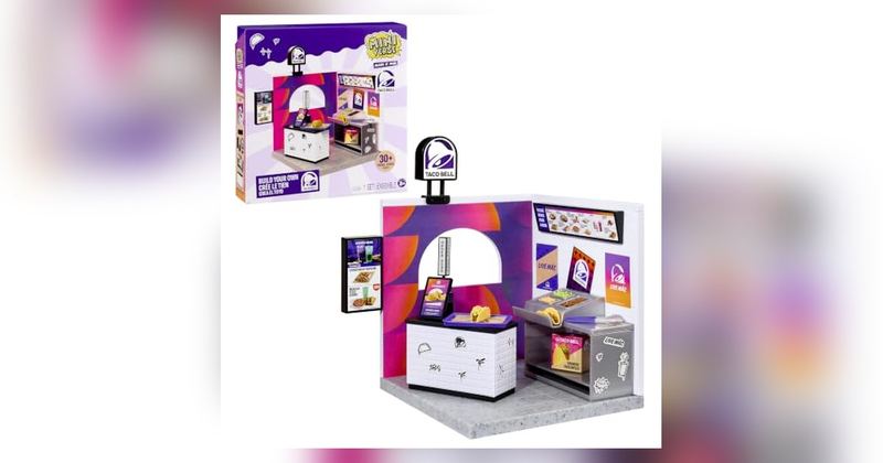 PRE-ORDER, $29.99 - MINIVERSE MAKE IT MINI TACO BELL RESTAURANT