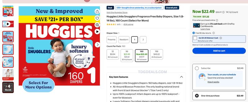 HUGGIES DIAPER STOCK-UP DEAL 👶