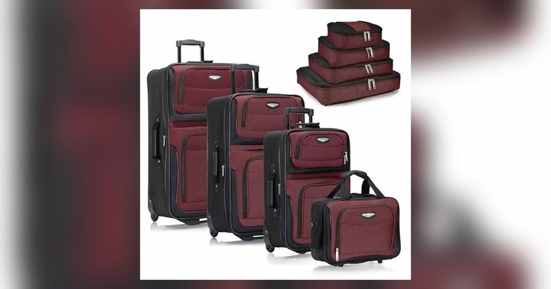 $86.17 TRAVEL SELECT 8-PIECE LUGGAGE SET