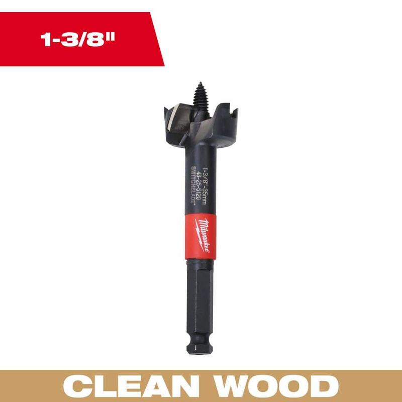 Milwaukee - 1-3/8 in. Switchblade Self Feed Bit