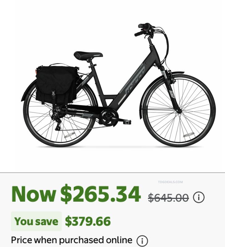 $645 HYPER E-BIKE NOW $265.34 🔥🚴