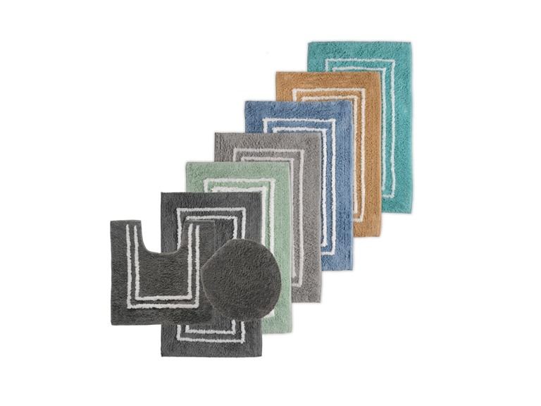 75% OFF: 3-Piece Tufted Cotton Bath Rug Set