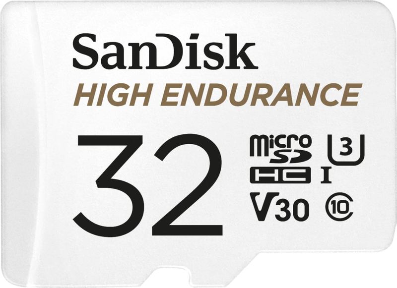 SANDISK - 32GB microSDHC High Endurance UHS-I Memory Card