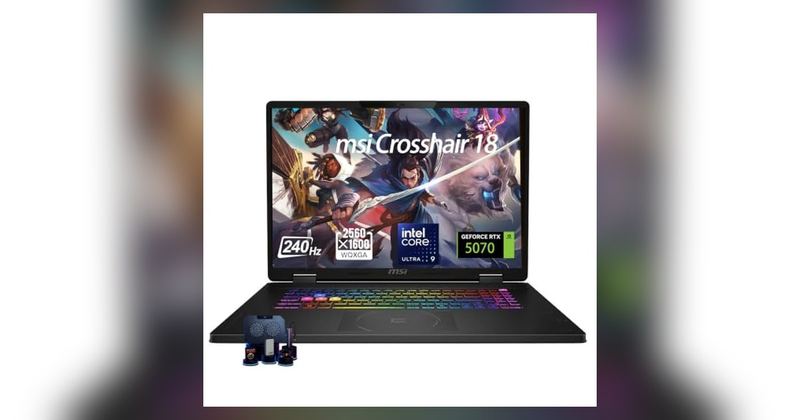 $2,000+ MSI RTX 5070 GAMING LAPTOP FOR $52