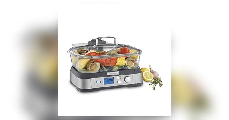 $179.95 CUISINART GLASS FOOD STEAMER FOR $94.95