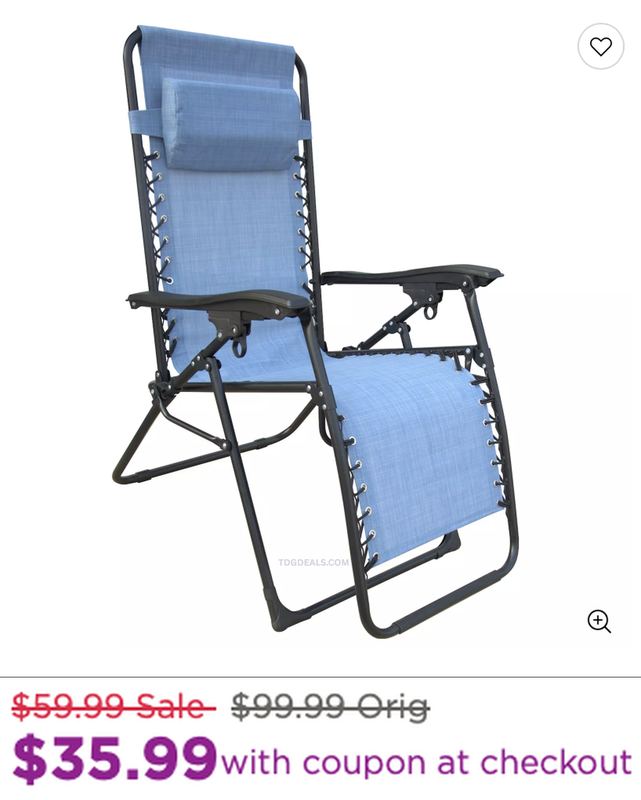 $99.99 SONOMA ANTIGRAVITY CHAIR FOR $35.99