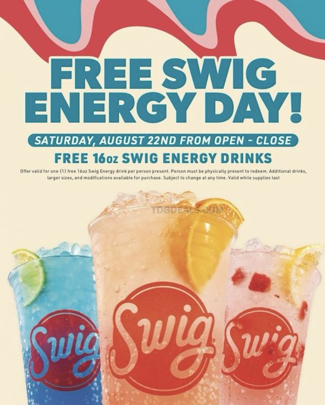 FREE SWIG ENERGY DRINK TODAY ⚡