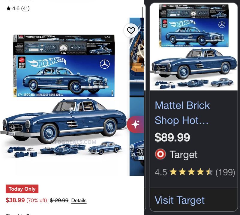 70% OFF HOT WHEELS CONVERTIBLE TOY 🚗