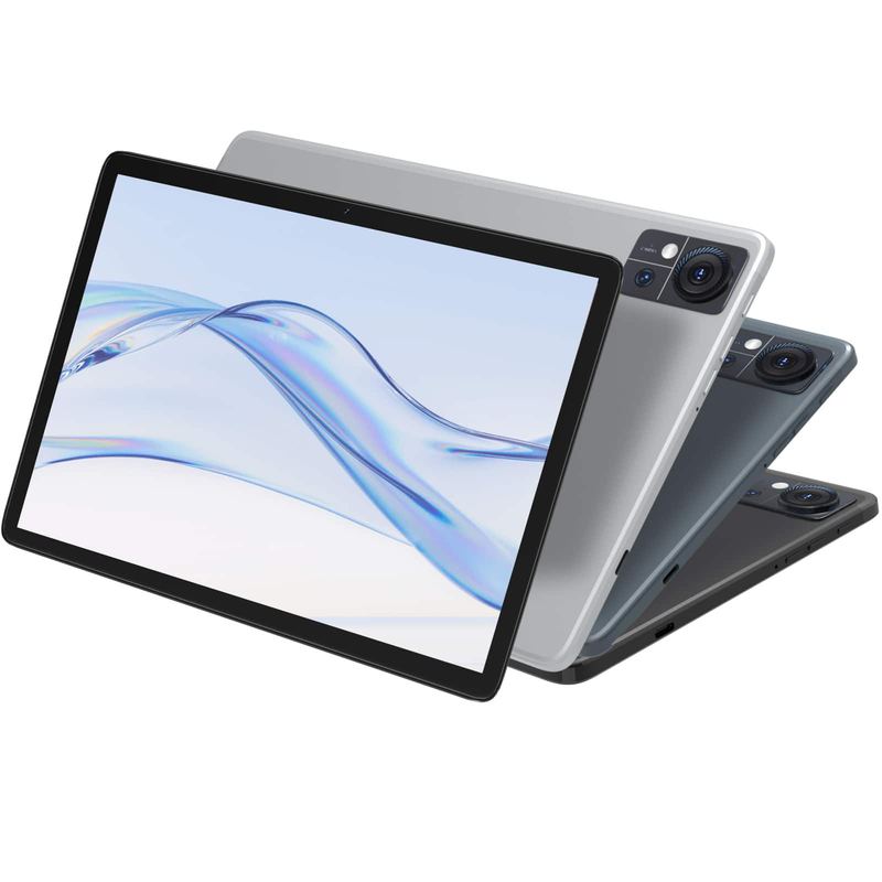 Qukenk - Tablet 2026 Upgraded, Android 14 Tablet, 128GB ROM + 14GB (8+6 Expand) RAM Large Storage, Tablets Octa-Core Processor - Gray