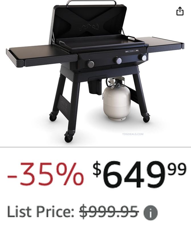 TRAEGER FLATROCK 3 ZONE GRIDDLE NOW $649.99