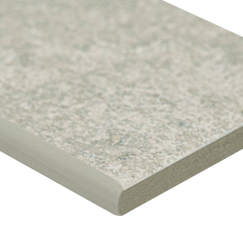 MSI - Leighton Moka 3 in. x 12 in. Matte Porcelain Threshold Tile Trim (48 Linear ft./Case)