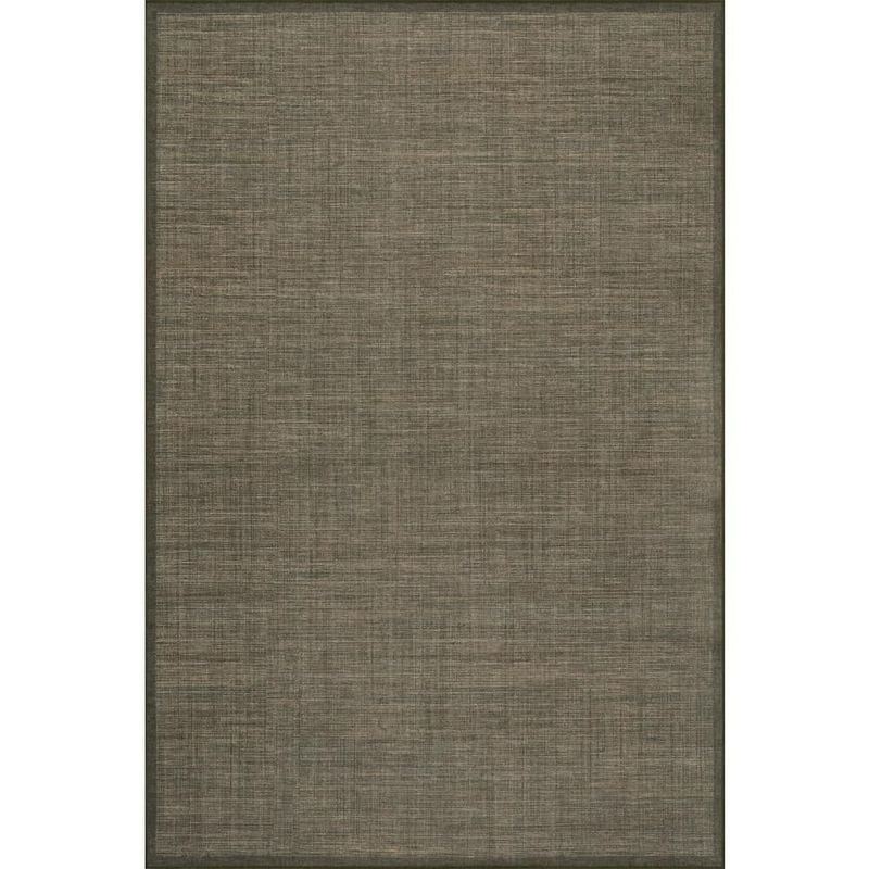 RUGS USA - Nate Berkus x Rugs Palmer Modern Solid Washable Green 6 ft. x 9 ft. Indoor Area Rug