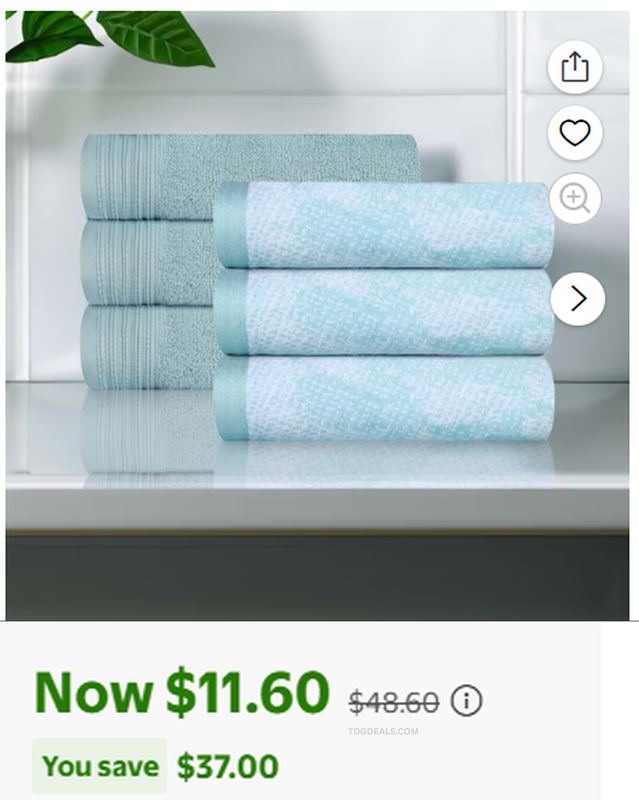 76% OFF COTTON HAND TOWELS 🛁