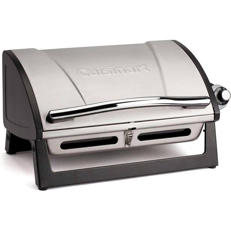 Cuisinart Grillster Portable Gas Grill, Stainless Steel, Model #CGG-059