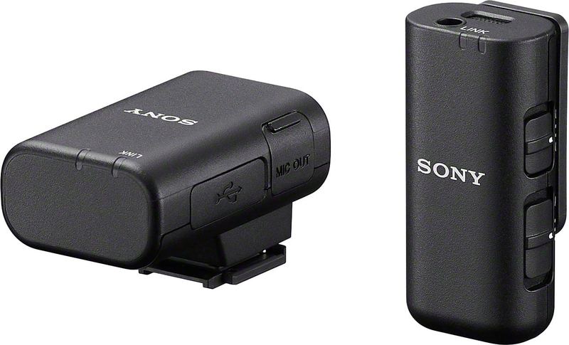 Sony - ECMW3S Single-channel Wireless Omnidirectional Microphone - Black