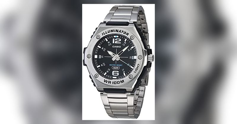CASIO SILVER WATCH UNDER $39