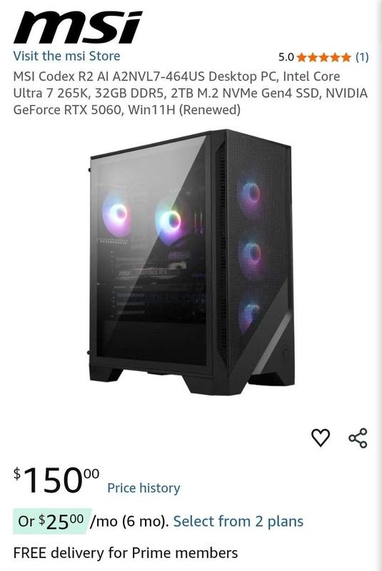 🚨 WILD AMAZON PC DEAL 🚨