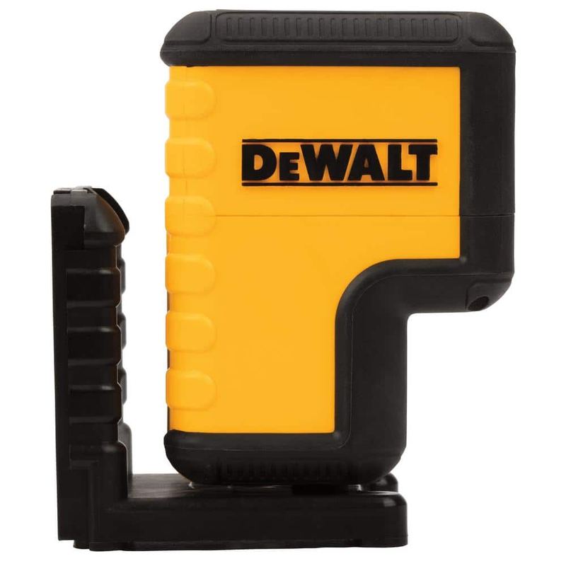 DEWALT - 120 ft. Green Self-Leveling 3-Spot Laser Level with (2) AA Batteries & Case