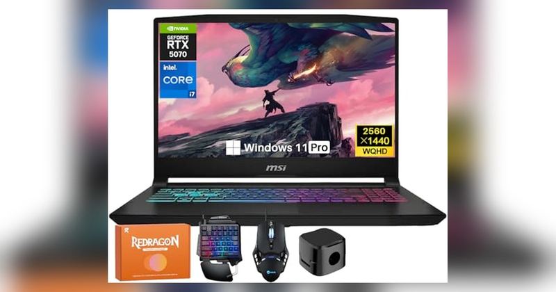 $130.36 MSI KATANA 15HX GAMING LAPTOP