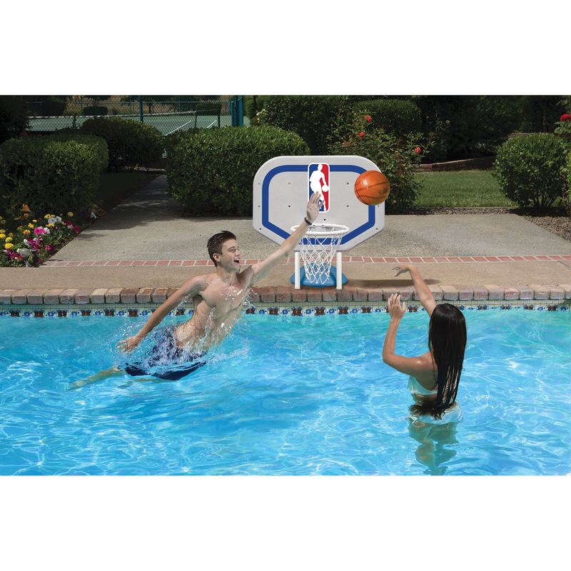 Poolmaster NBA Logo Pro Rebounder-Style Poolside Basketball Game
