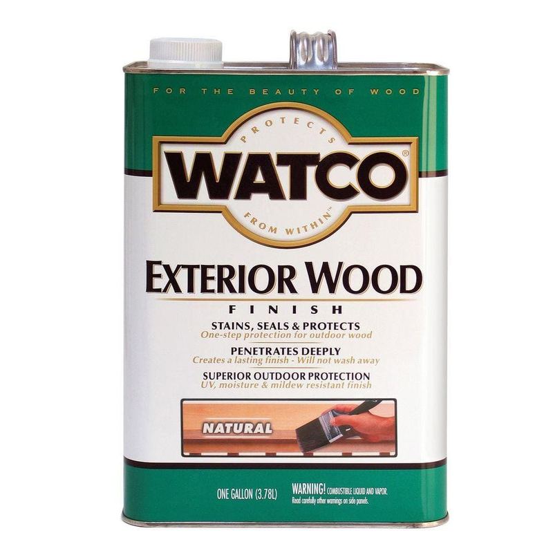 Watco - 1 gal. Clear Oil Exterior Wood Finish (2 Pack)