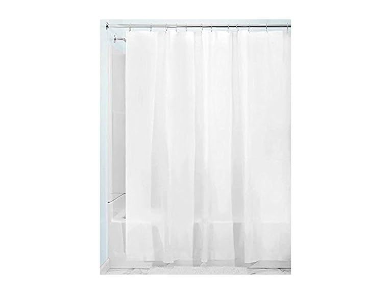 InterDesign Mildew-Free PEVA 3 Gauge Shower L