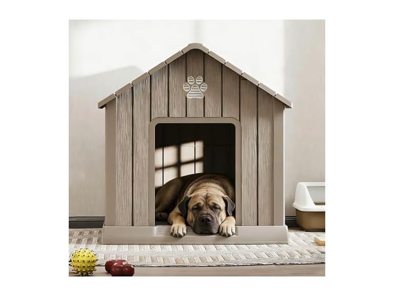 Bifanuo Dog House Outdoor Indoor with Weatherproof