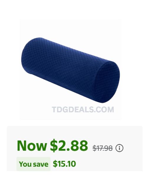 84% OFF CAREX MEMORY FOAM PILLOW 🛏️