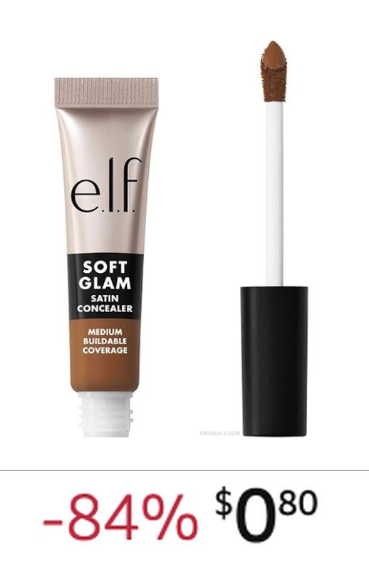 -84% NOW $0.80 e.l.f. Soft Glam Satin Concealer 🔥