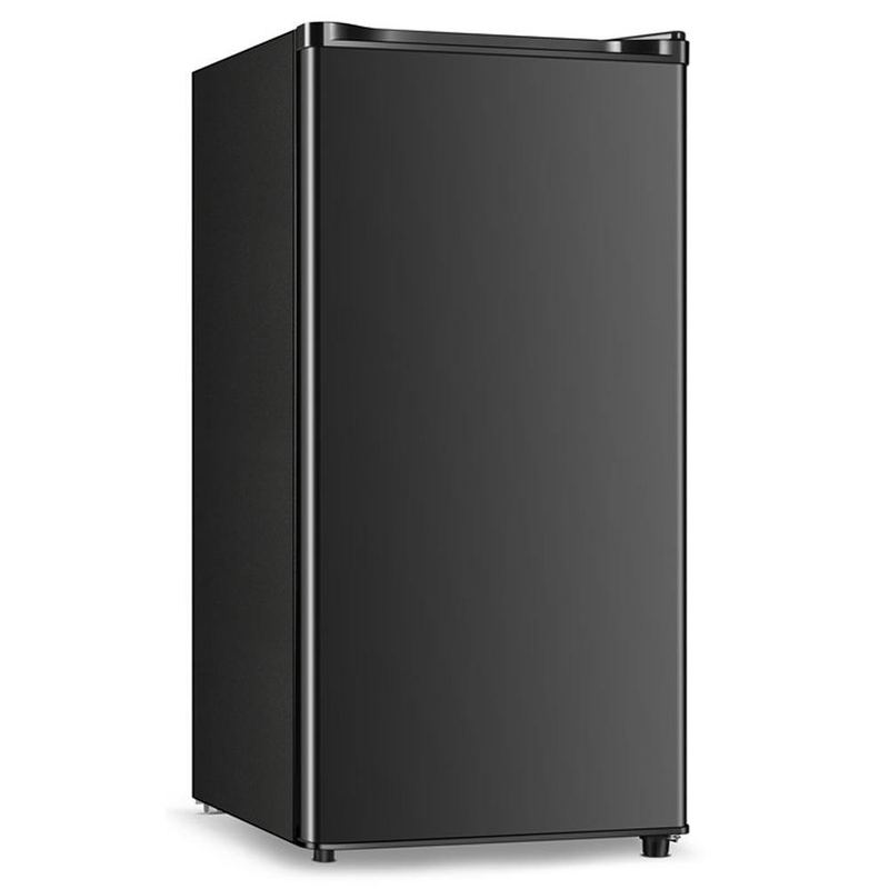 HAILANG - 16 in. 3.1 cu.ft. Mini Refrigerator in Black with Freezer, 5 Settings Temperature Adjustable