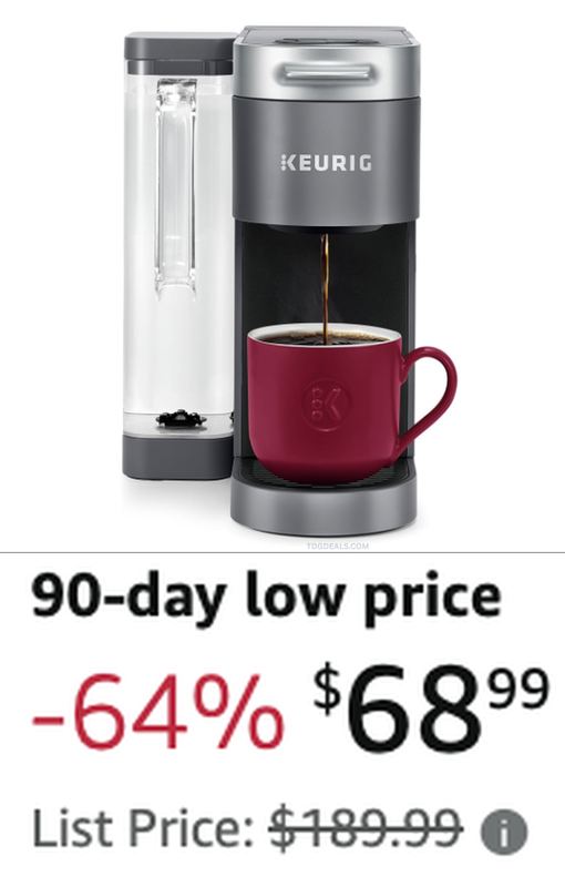 -64% OFF KEURIG K-SUPREME COFFEE MAKER