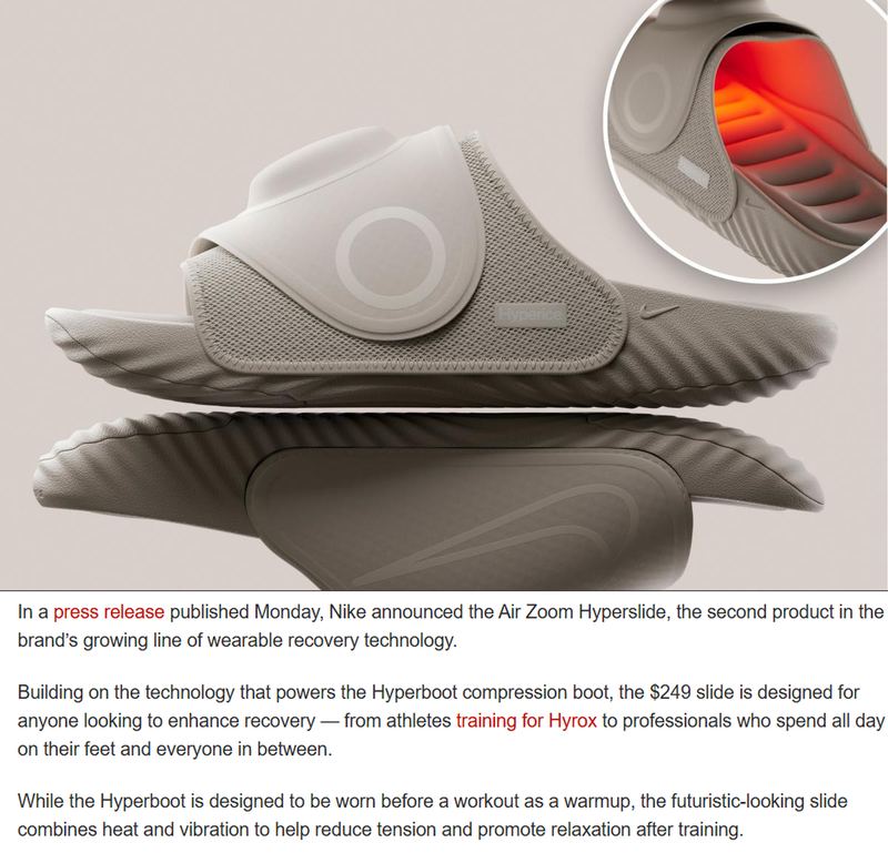 NIKE'S NEW RECOVERY SLIDES 🤯