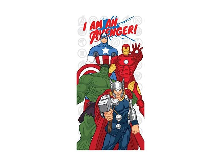 Jerry Fabrics Avengers Bath Towel Beach 70